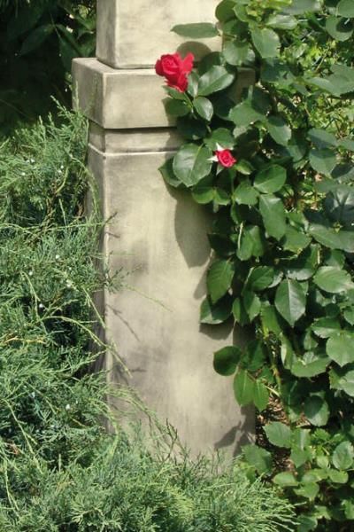 Sockel für Gartenfigur Büste Moderne Romantik, Steinguss - Original von Vidroflor