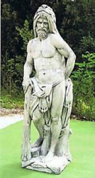 Gartenfigur Statue Ercole Made in Italy
