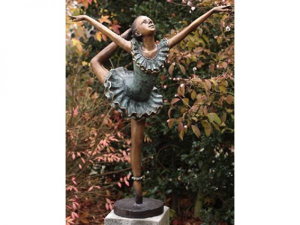 Bronzefigur Ballerina