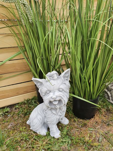 Gartenfigur Hündchen "Yorkshire Terrier"
