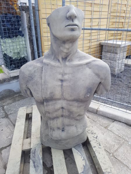 Gartenfigur Männer Skulptur Antik