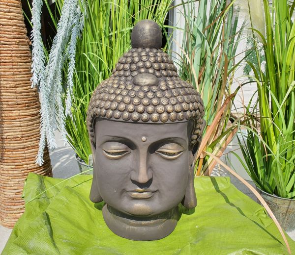Gartenfigur Büste Buddha "Elegance"